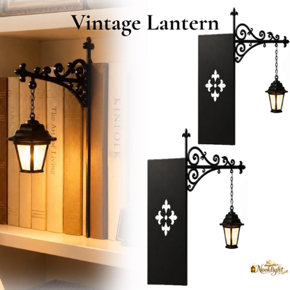 Library Lantern-Decorative Bookshelf Lighting